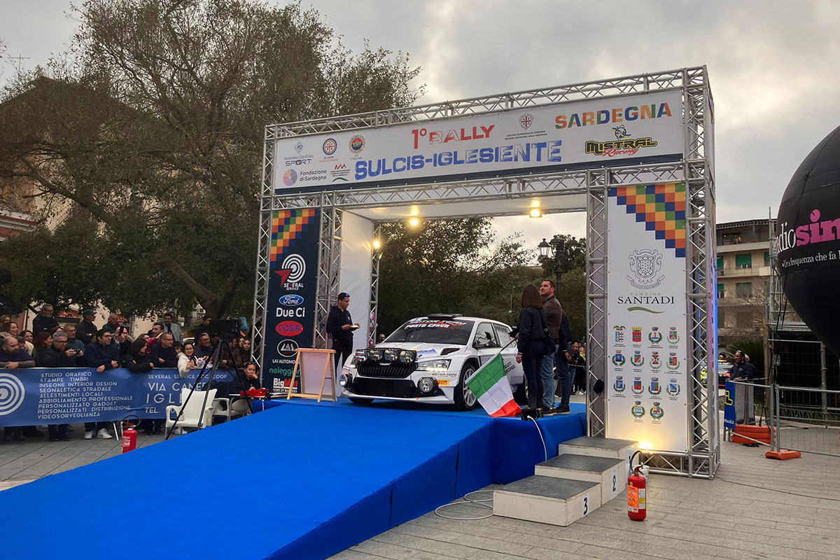 Siddi-Maccioni al Rally Sulcis Iglesiente