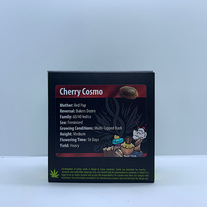 Lot 1114 Exotic Cherry Cosmo (Red Pop X Bakers Dozen) {FEM} [pk