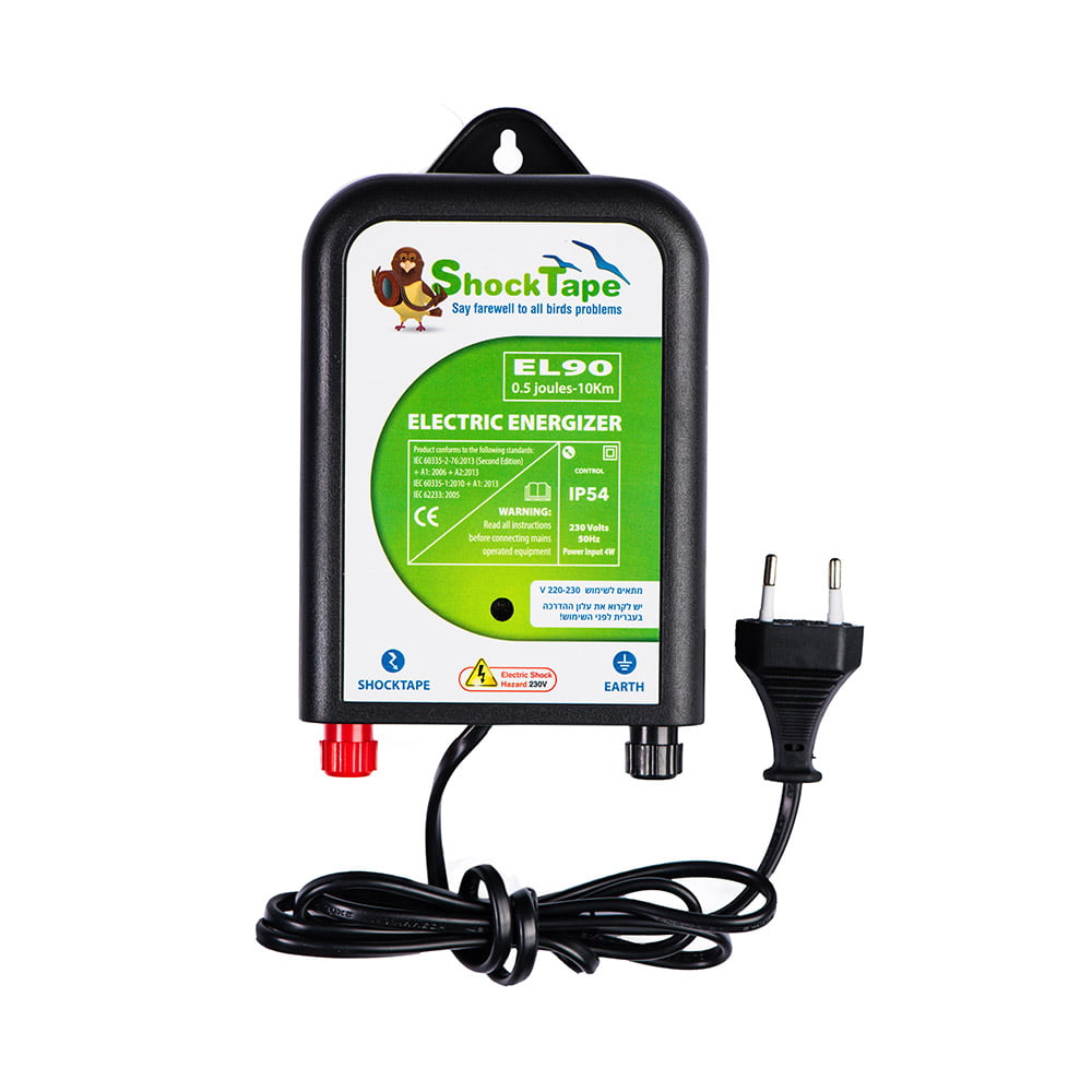 Charger (EL90) 220V Shock Tape Tape it. Shock it.