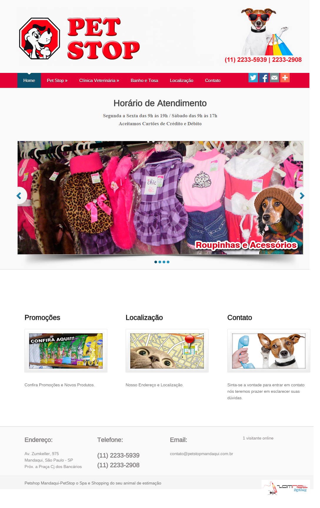 Shockdesign Criação de Sites, Lojas Virtuais e Serviços de Criação de sites para