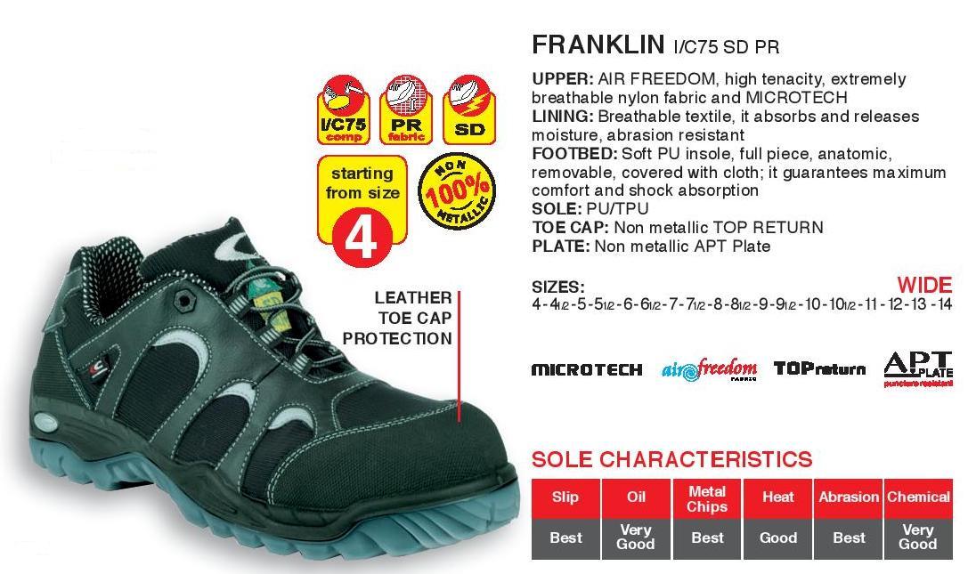 Shoe King Cofra safety shoes