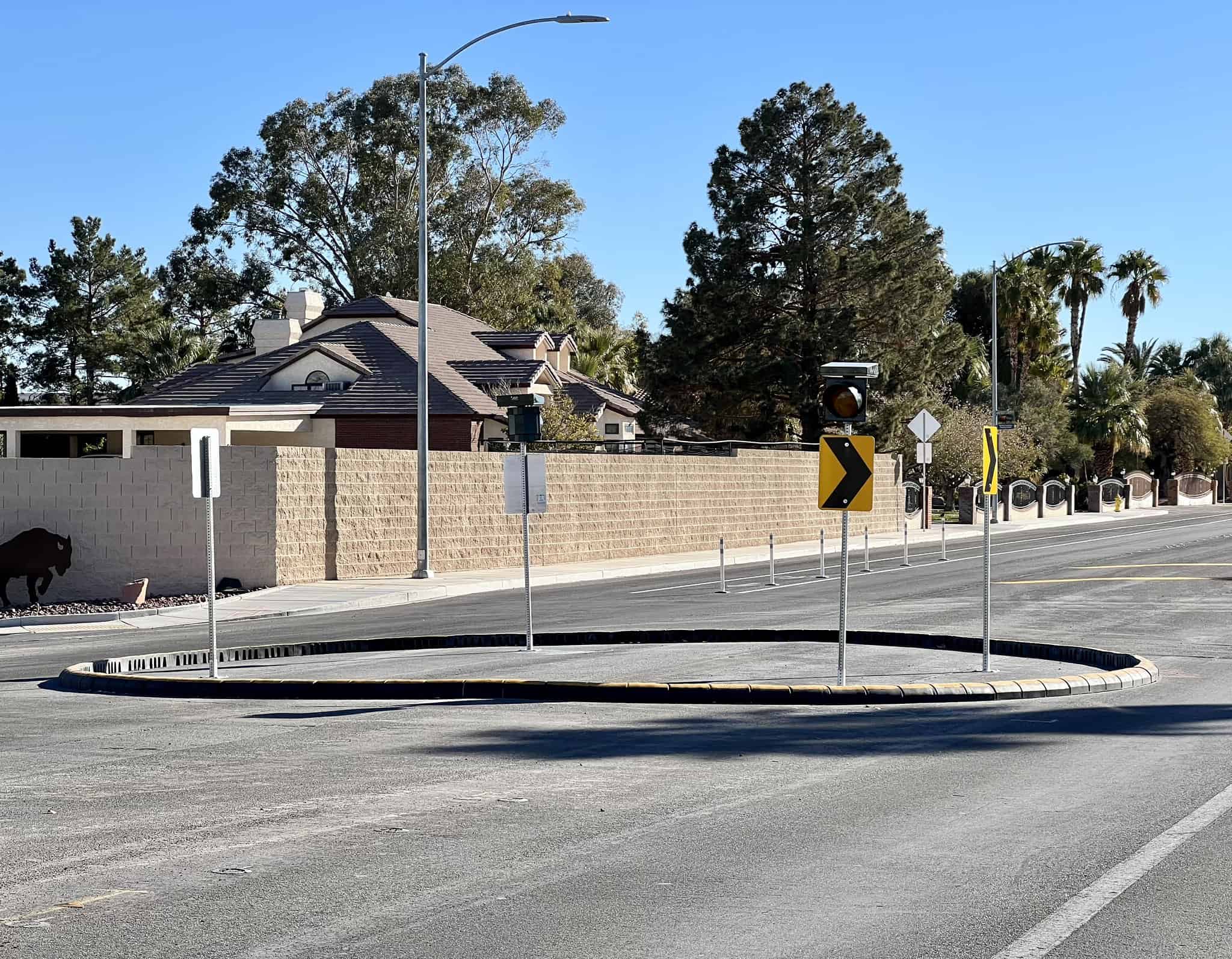 Round and Round Traffic Circles in Las Vegas Shook & Stone