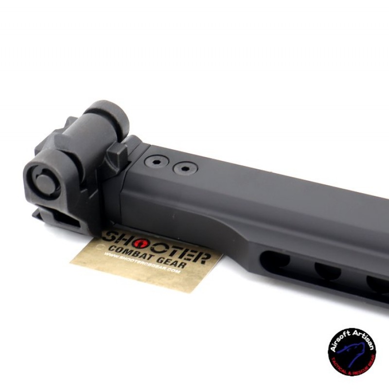 AIRSOFT ARTISAN NEW TYPE M4 FOLDING STOCK ADAPTER FOR M1913 ( BLACK )