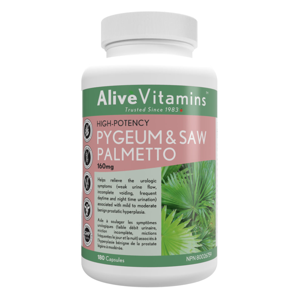 Pygeum & Saw Palmetto ShopAlive.ca