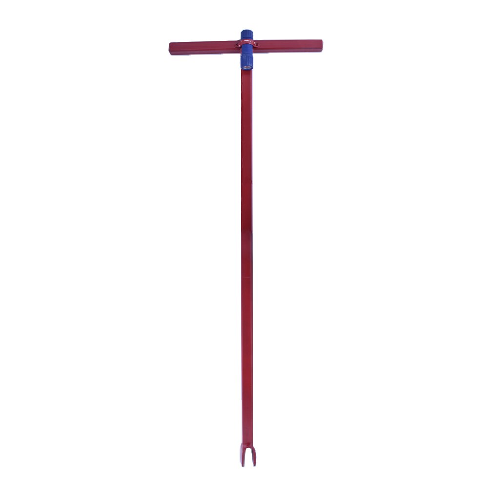 3 ft Steel Curb Key with Flashlight