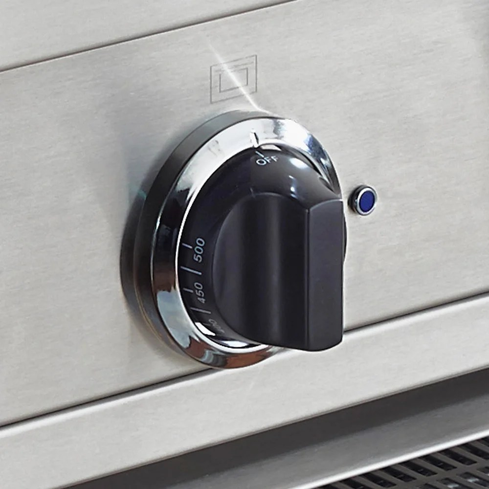 Knob Black Bake Only BlueStar Cooking