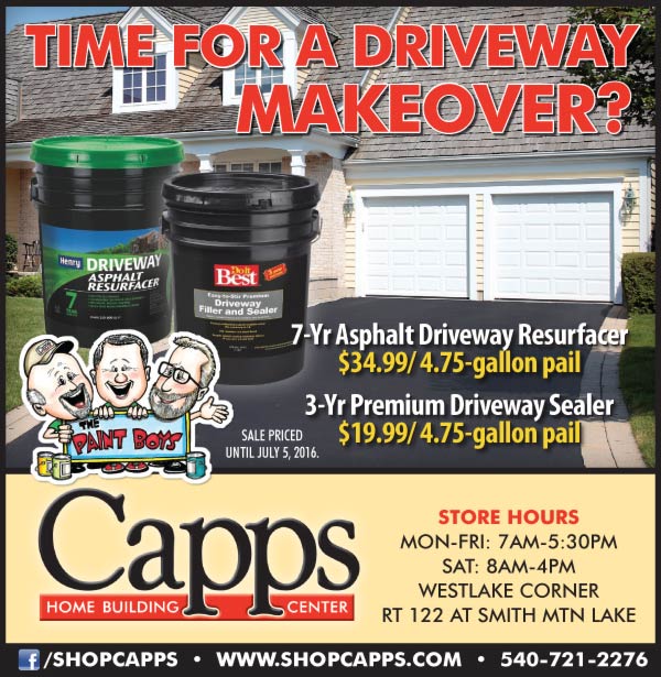 Driveway Resurfacer and Sealer On Sale Capps Home Building Center