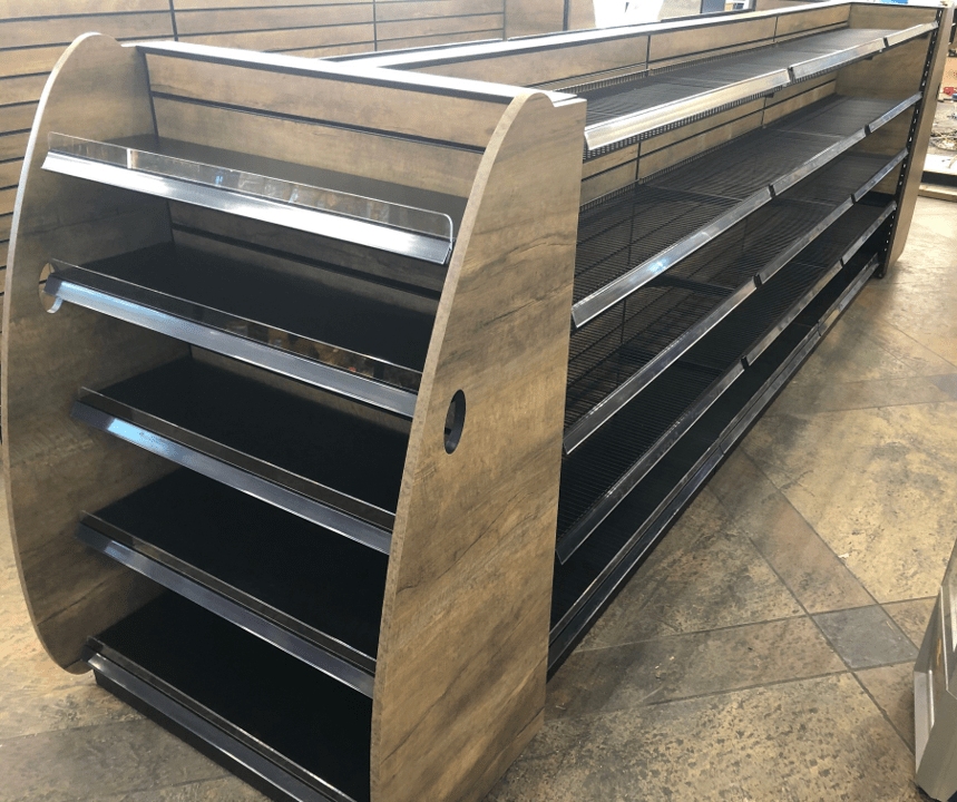 Gondola Shelving Systems & Black Gondola Shelving for CStores