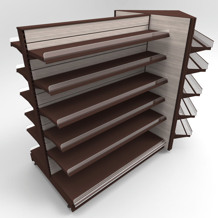 Gondola Shelving Systems & Black Gondola Shelving for CStores