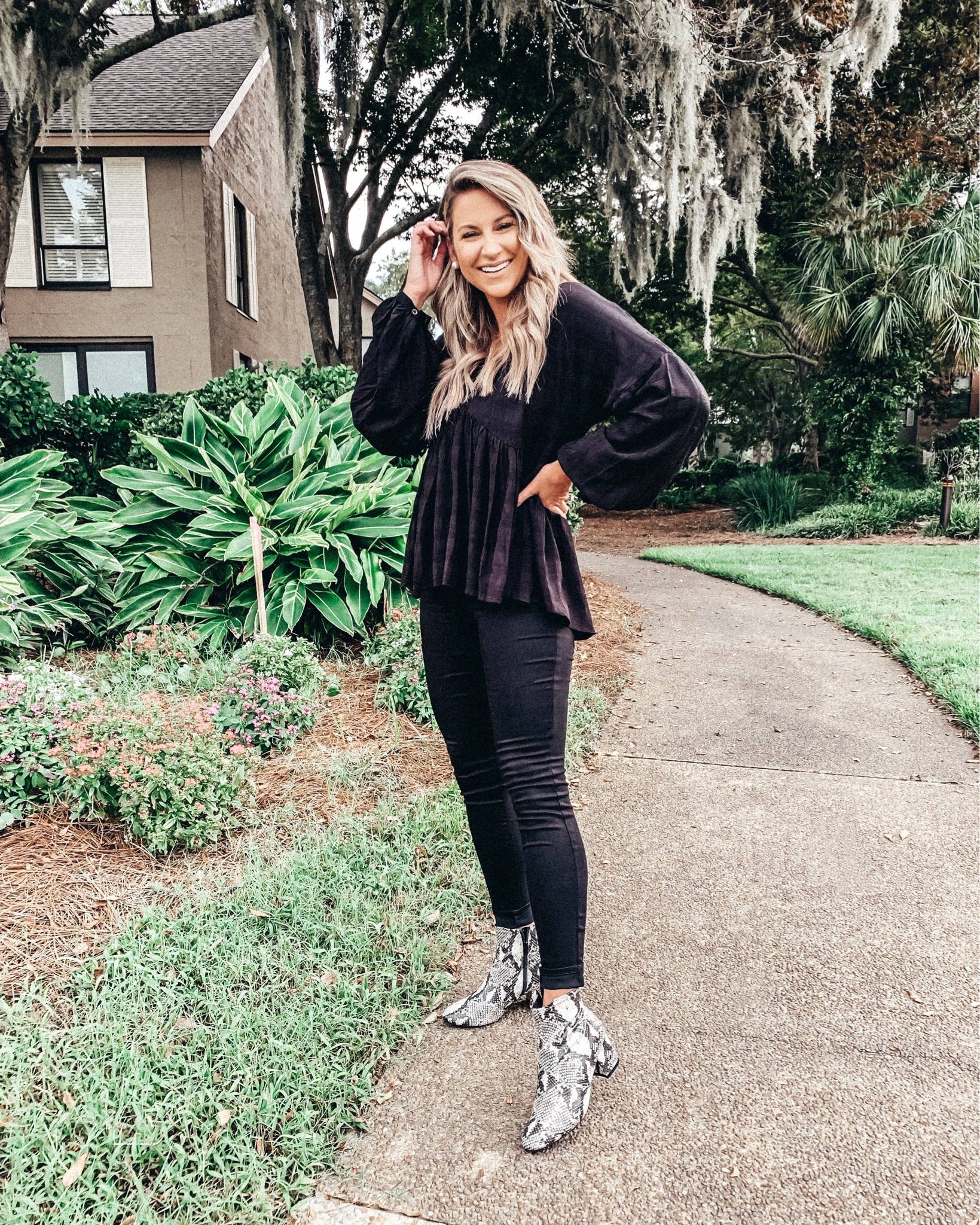Snake Print Booties for Fall SHOP DANDY A florida based style and