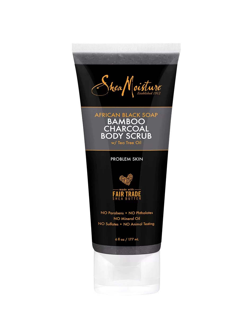 Buy Authentic Shea Moisture African Black Soap Bamboo Charcoal Body