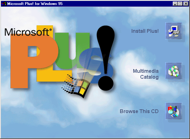 Microsoft Plus! for Windows 95