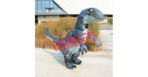Inflatable Velociraptor Costume Blow Up Dinosaur Costumes Halloween
