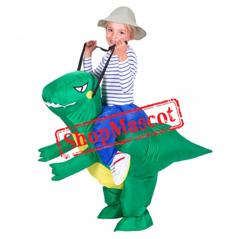 Blow Up Costume Inflatable T Rex Dinosaur Costumes Halloween Funny Suit