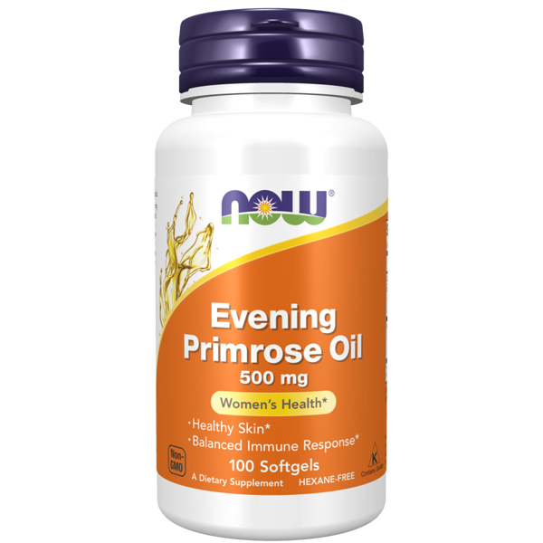Now Evening Primrose Oil 500mg 100 SG Supplements & Vitamins Store