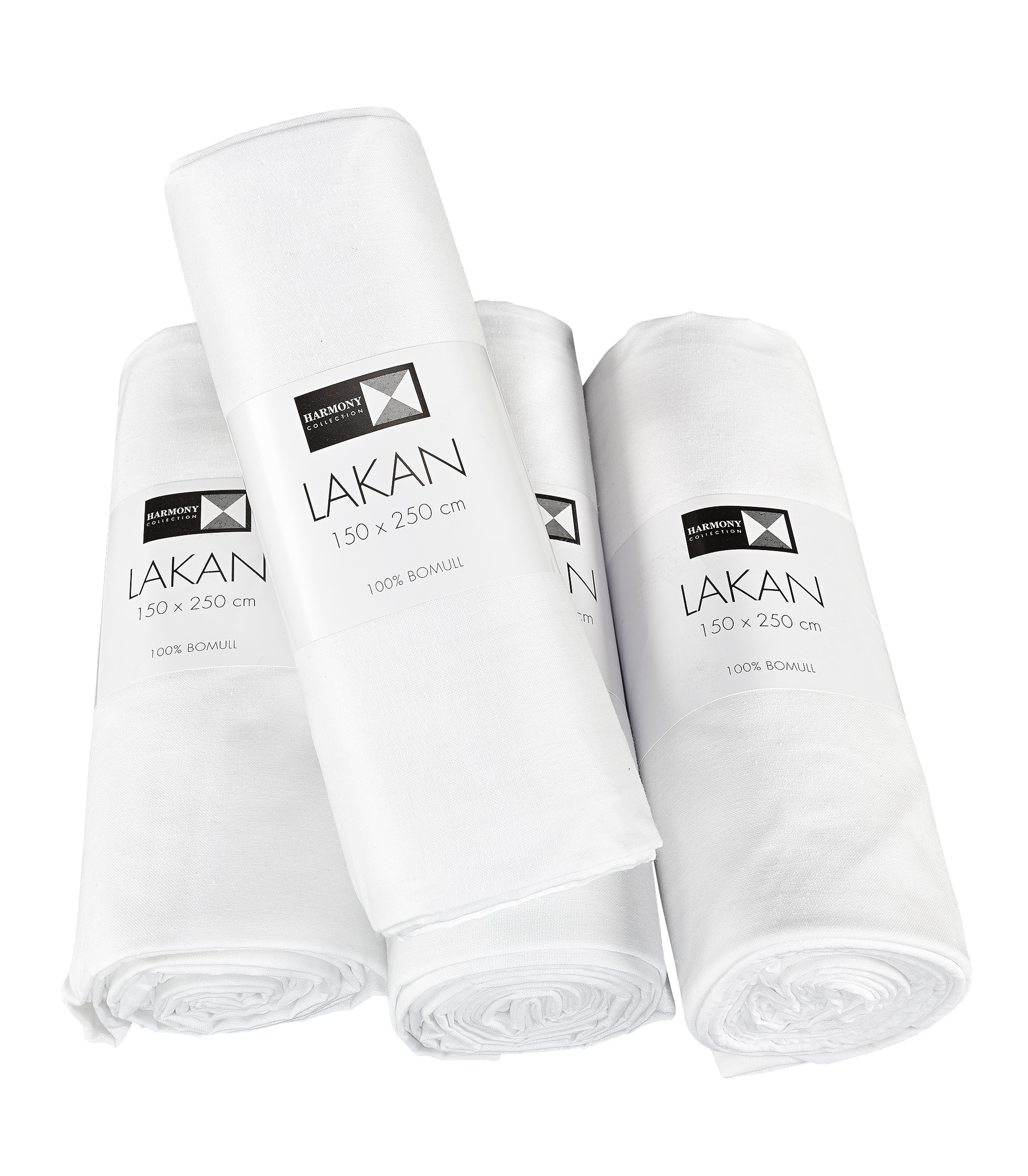 borganäs lakan Lakan Borganäs 150X250 Cm Rullpackade Vit - Shoppen.se