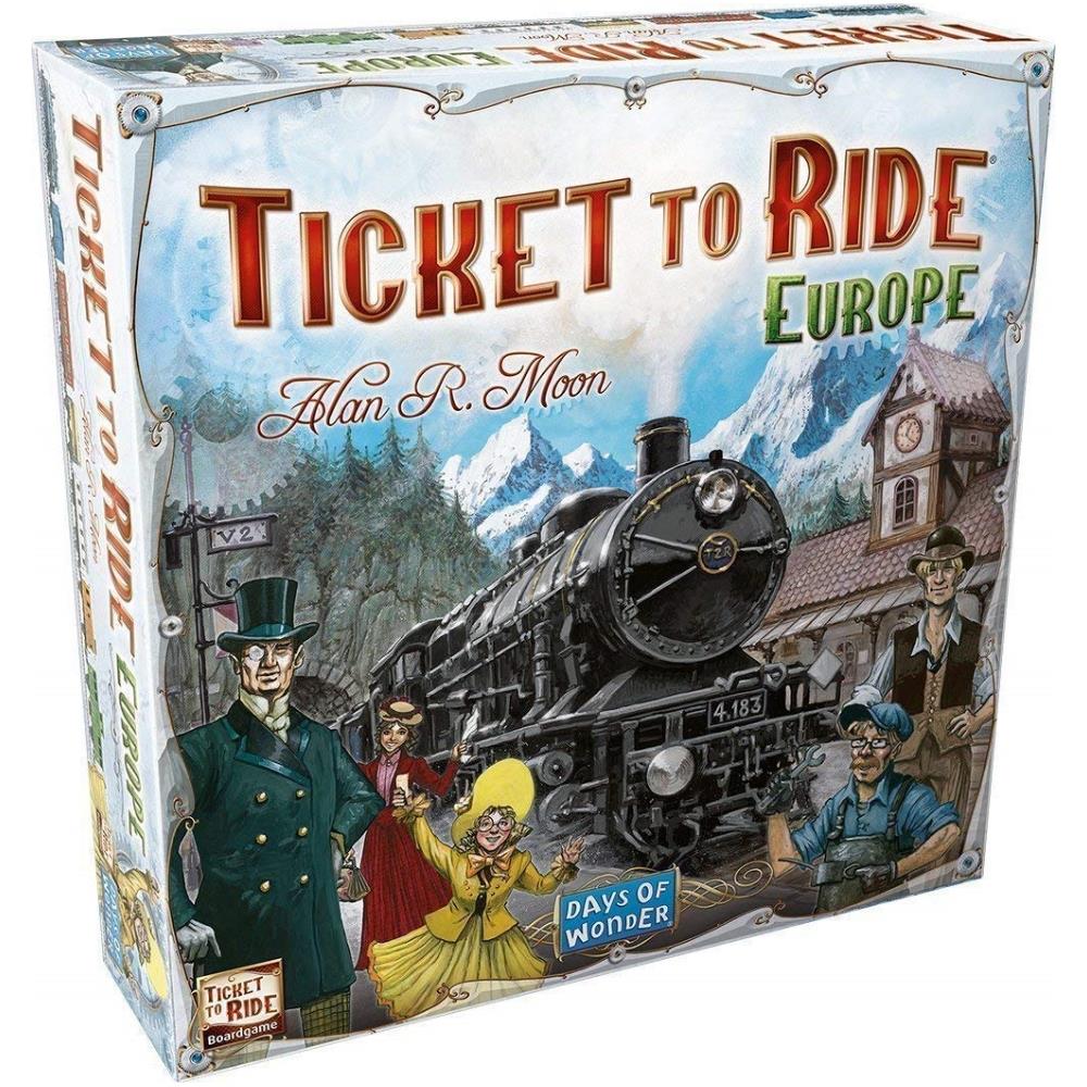 Ticket to Ride Europe Board Game DO7202 shopping express online
