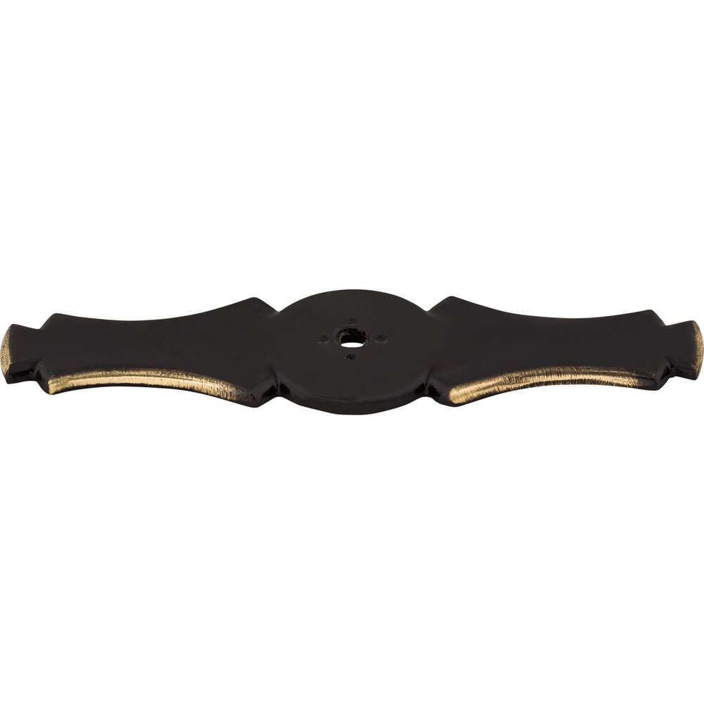 Top Knobs Decorative Hardware M171 Knob Backplates Dark Antique