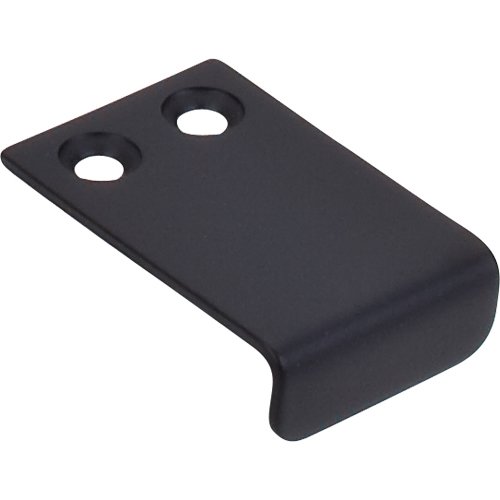 Top Knobs Additions Collection Tab 1" Finger Pull in Flat Black by Top Knobs TK101BLK