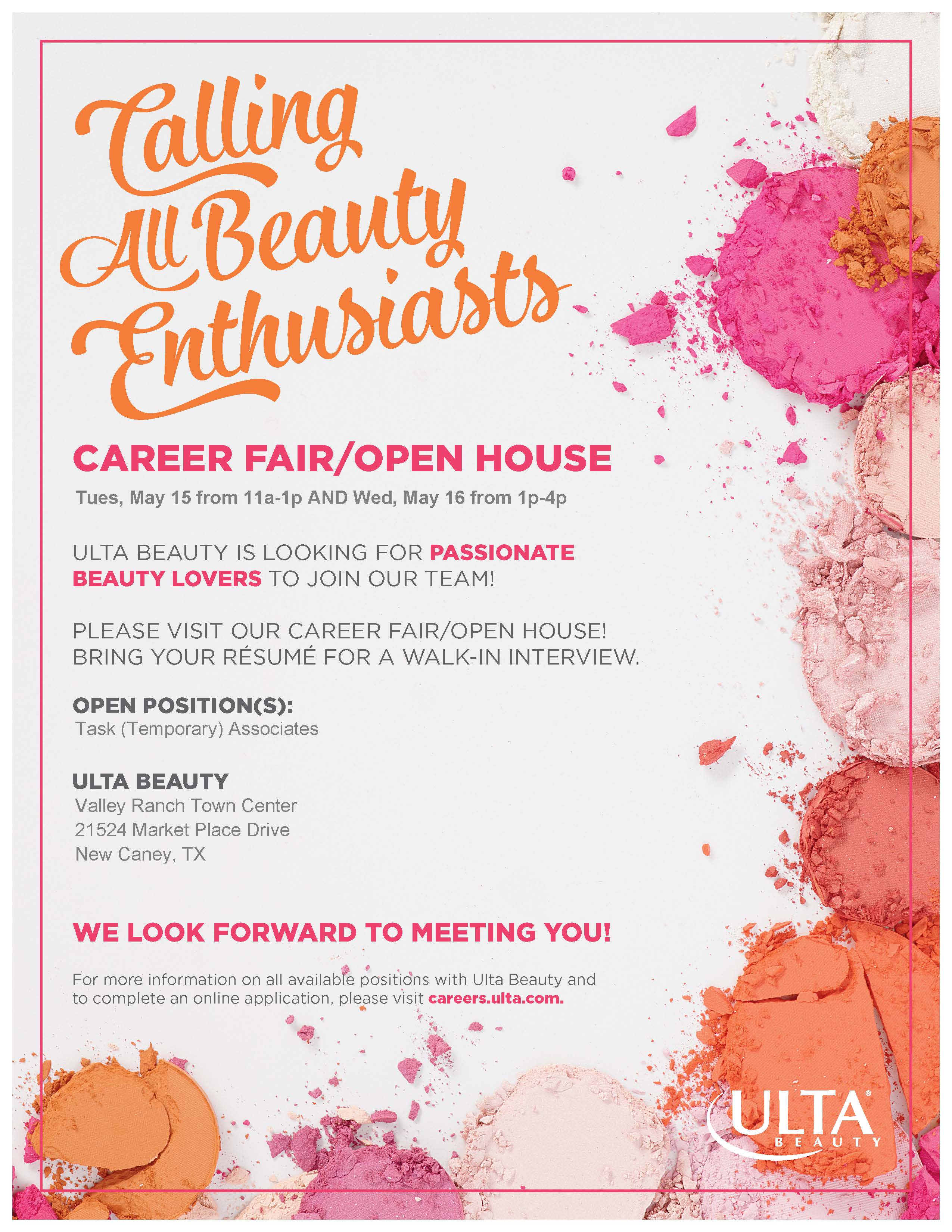 Career Fair at Ulta Beauty!
