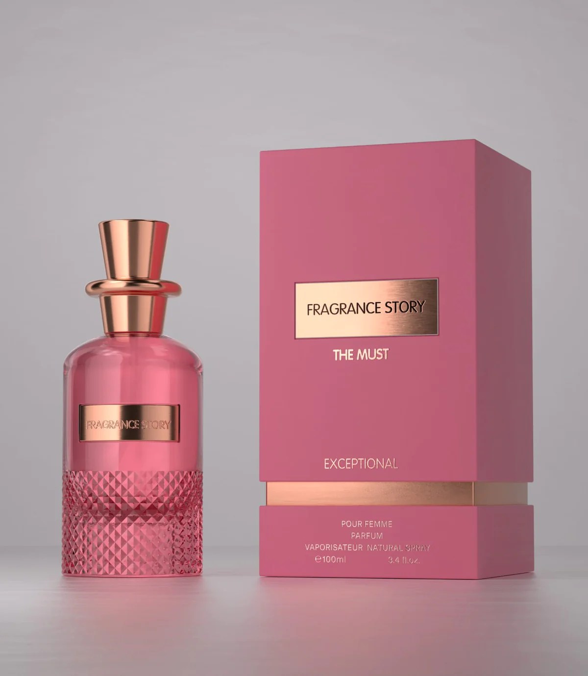 FRAGRANCE STORY THE MUST EXCEPTIONAL 3.4OZ PARFUM WOMEN Shop with Hustle