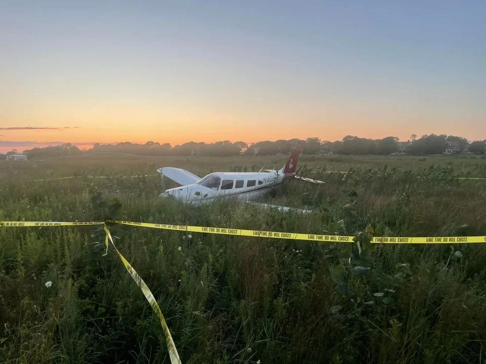 Plane Crashes During Emergency Landing at Fischers Island Airport