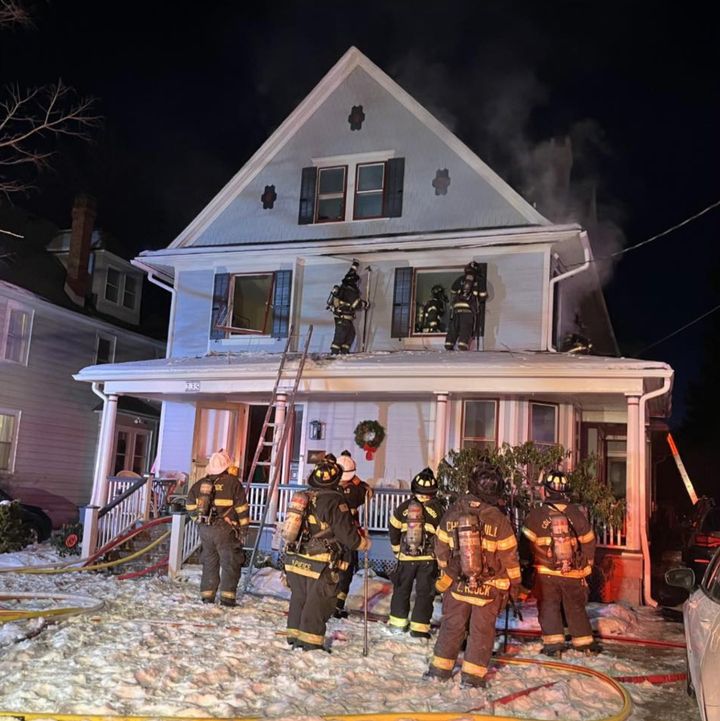 Cherry Hill Firefighters Respond to 2Alarm Fire in Haddonfield