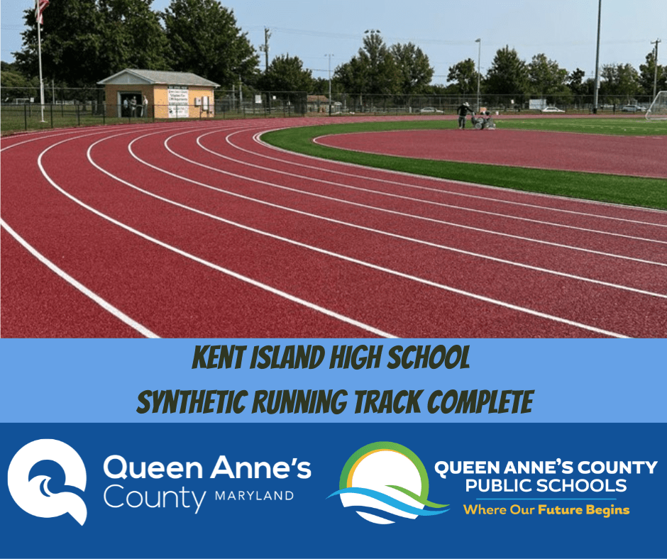 Kent Island High School Synthetic Running Track Complete » Shore Update