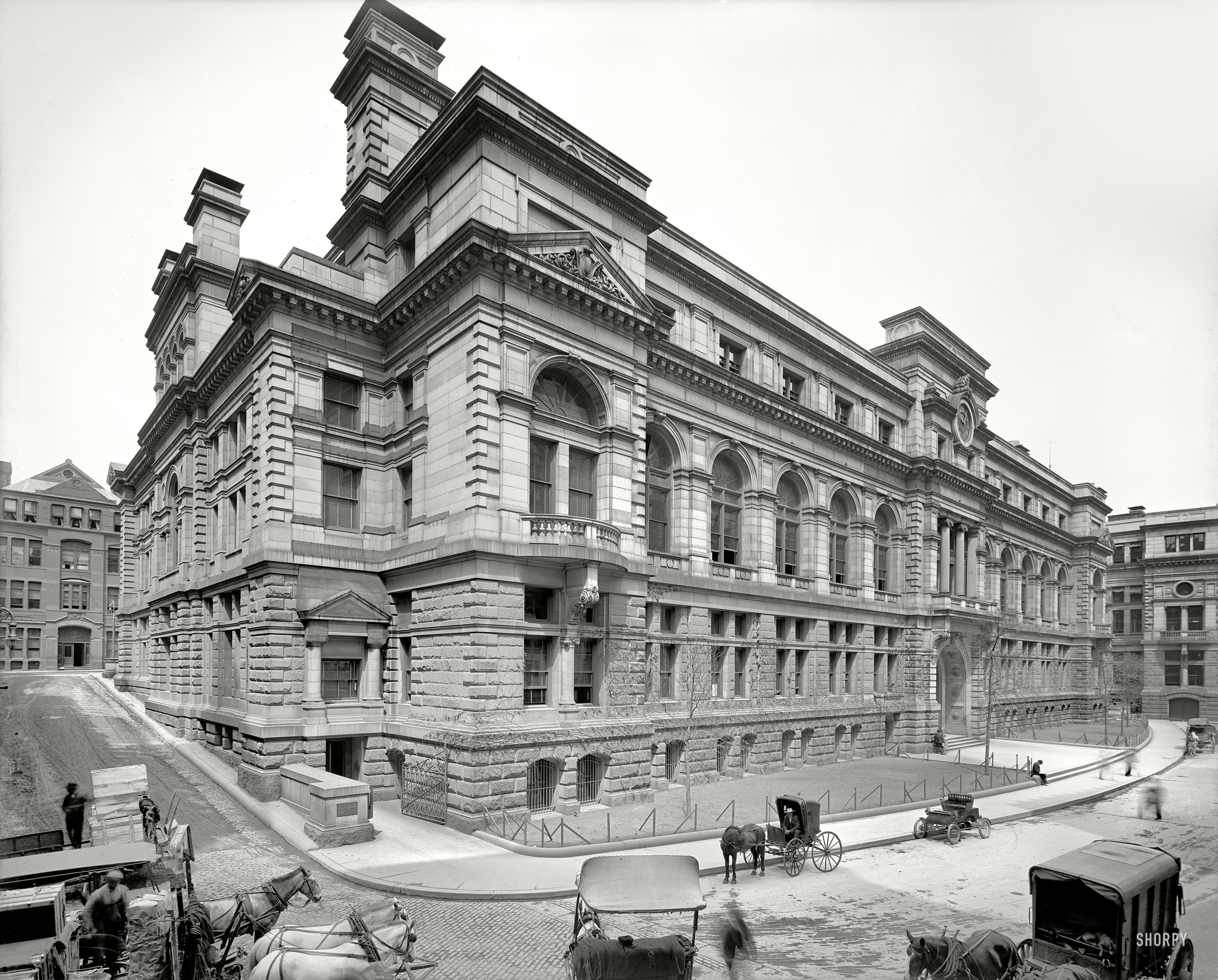 Shorpy Historical Picture Archive Boston Court House 1906 high