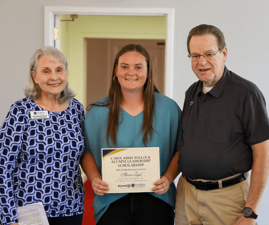 Alumni Association Scholarship Awards Shorter University