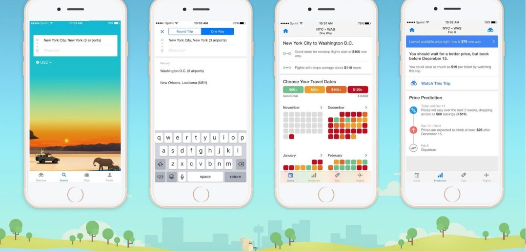Stuck for where to visit next? The Hopper app will help!