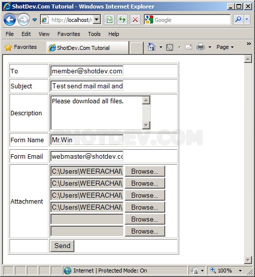 How to use PHP & Send Email Upload,Zip & Attachment File