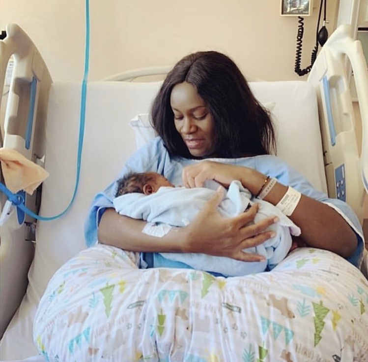 Diva Juliana Kanyomozi gives birth to a baby boy