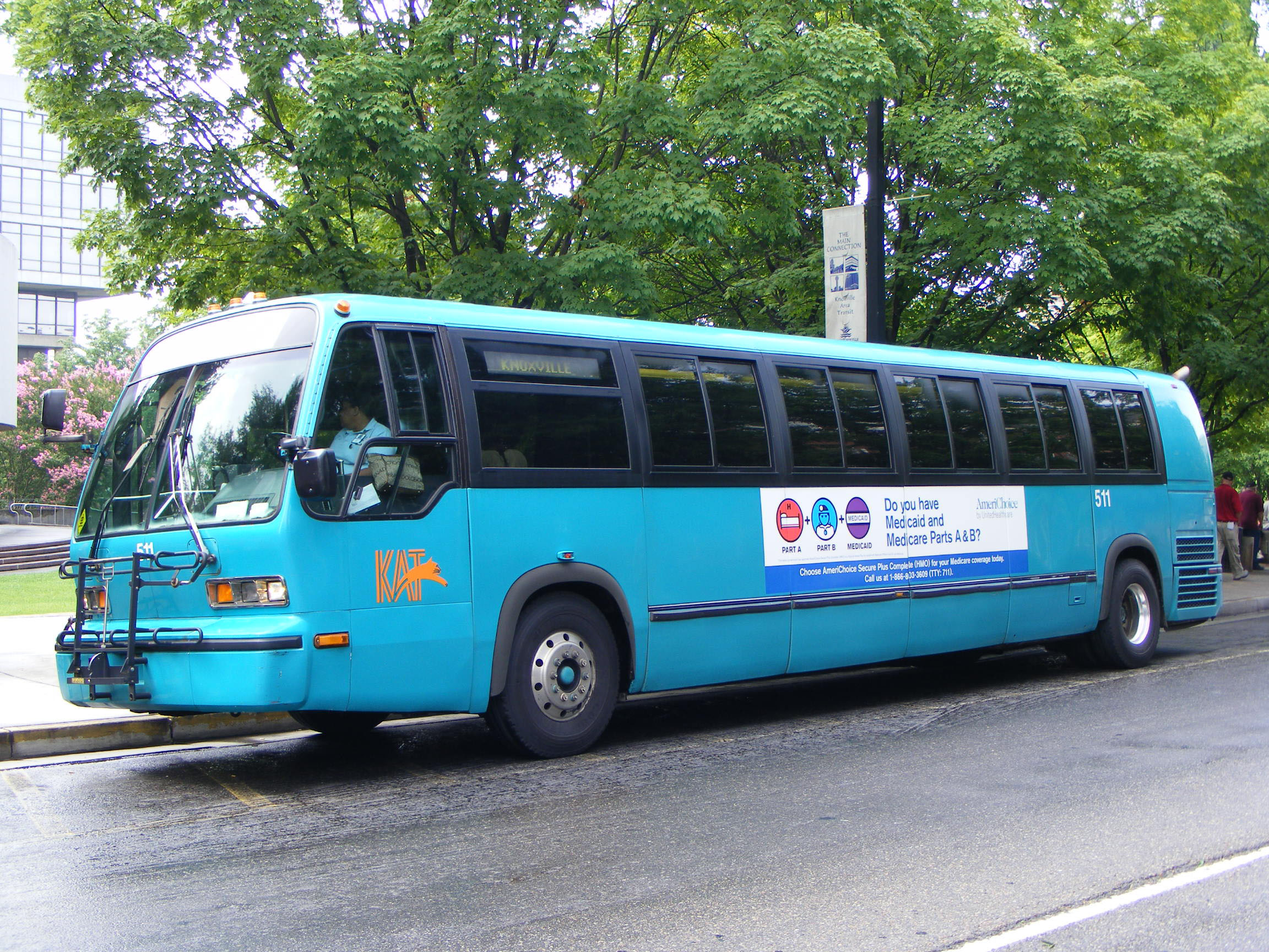 KAT SHOWBUS AMERIVA BUS IMAGE GALLERY USA Knoxville Area Transit