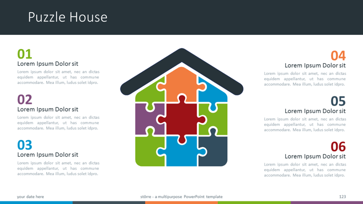 Större Multipurpose PowerPoint Template