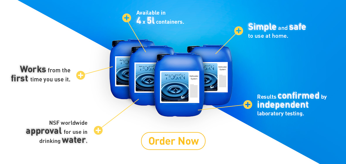 Legionella control with Tiosan The Shower Doctor