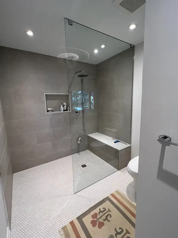 Single Glass Panel for Shower Doors in Toronto Shower Lagoon