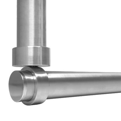 Heavy Duty Ceiling Mounted Shower Rod