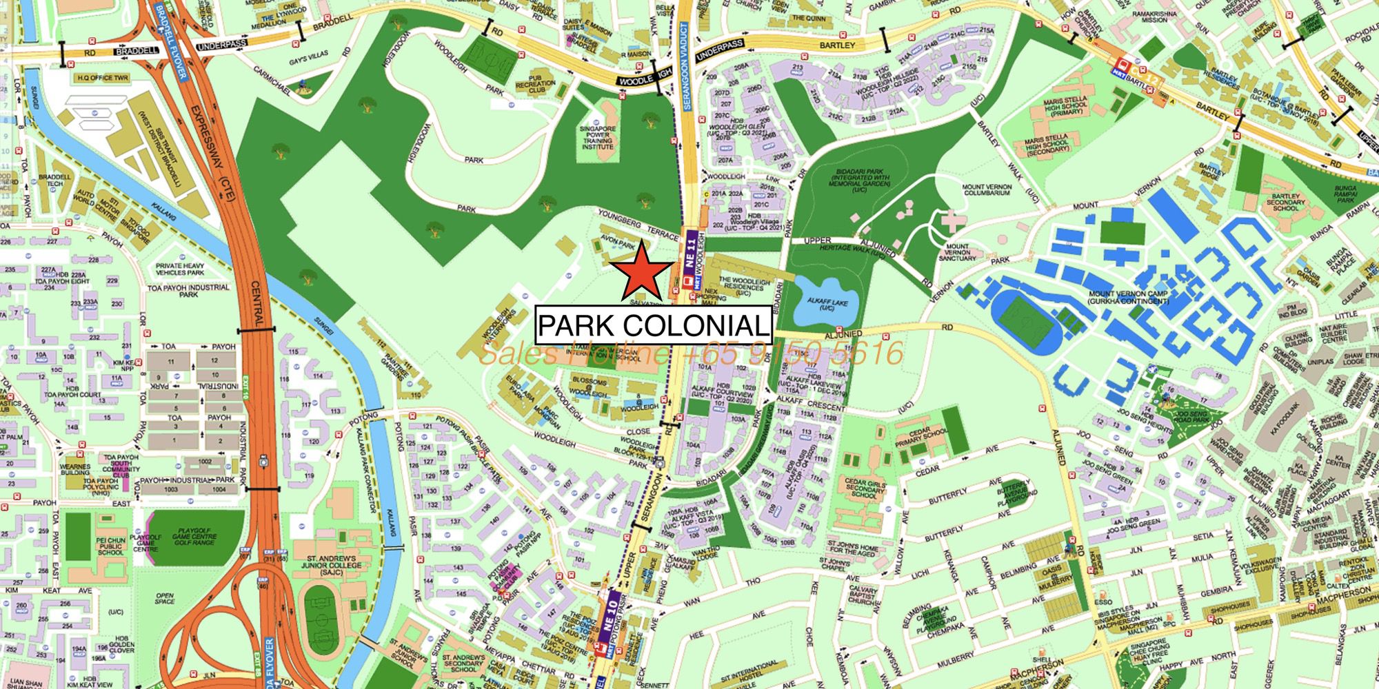 Park Colonial Condo by CEL Woodleigh Showflat +65 61001380