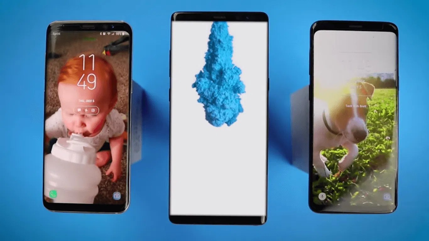 Tela de bloqueio em video saiba como mudar seu Galaxy S8, Note 8 ou S9