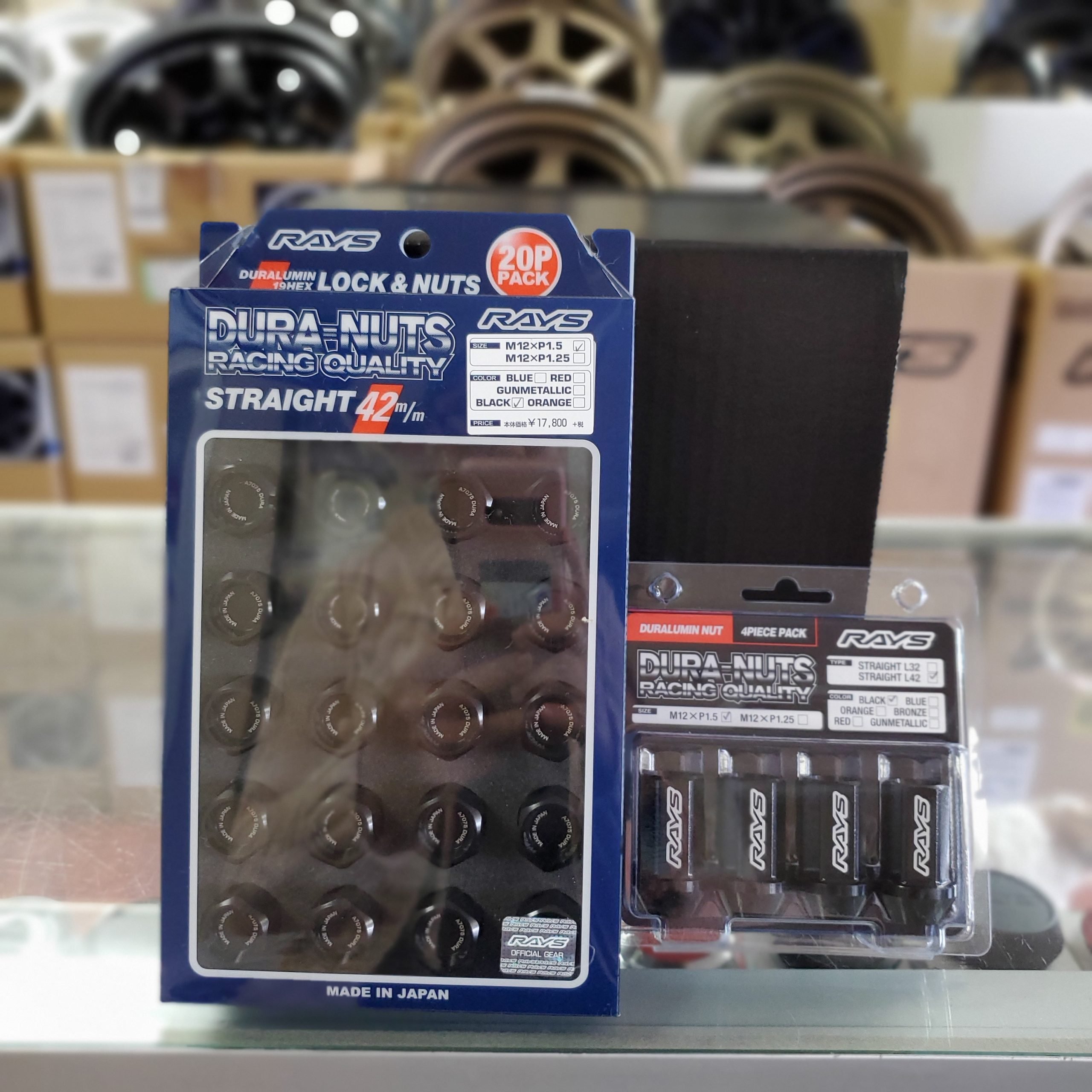 Rays L42 Lug Nuts 12x1 5 24 Pc With Locks Showstoppers Usa Showstoppers Usa