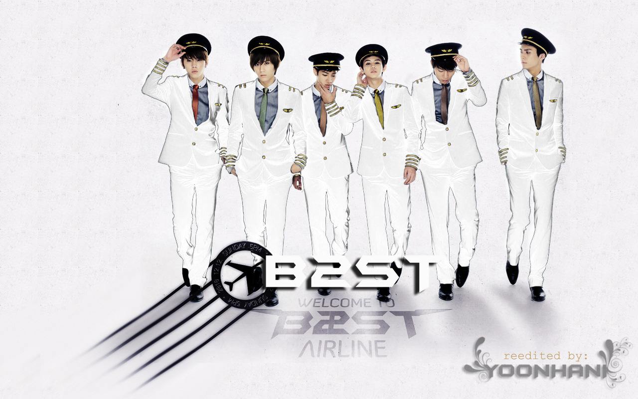 B2ST Airline Wallpaper by Yoon Ha Ni