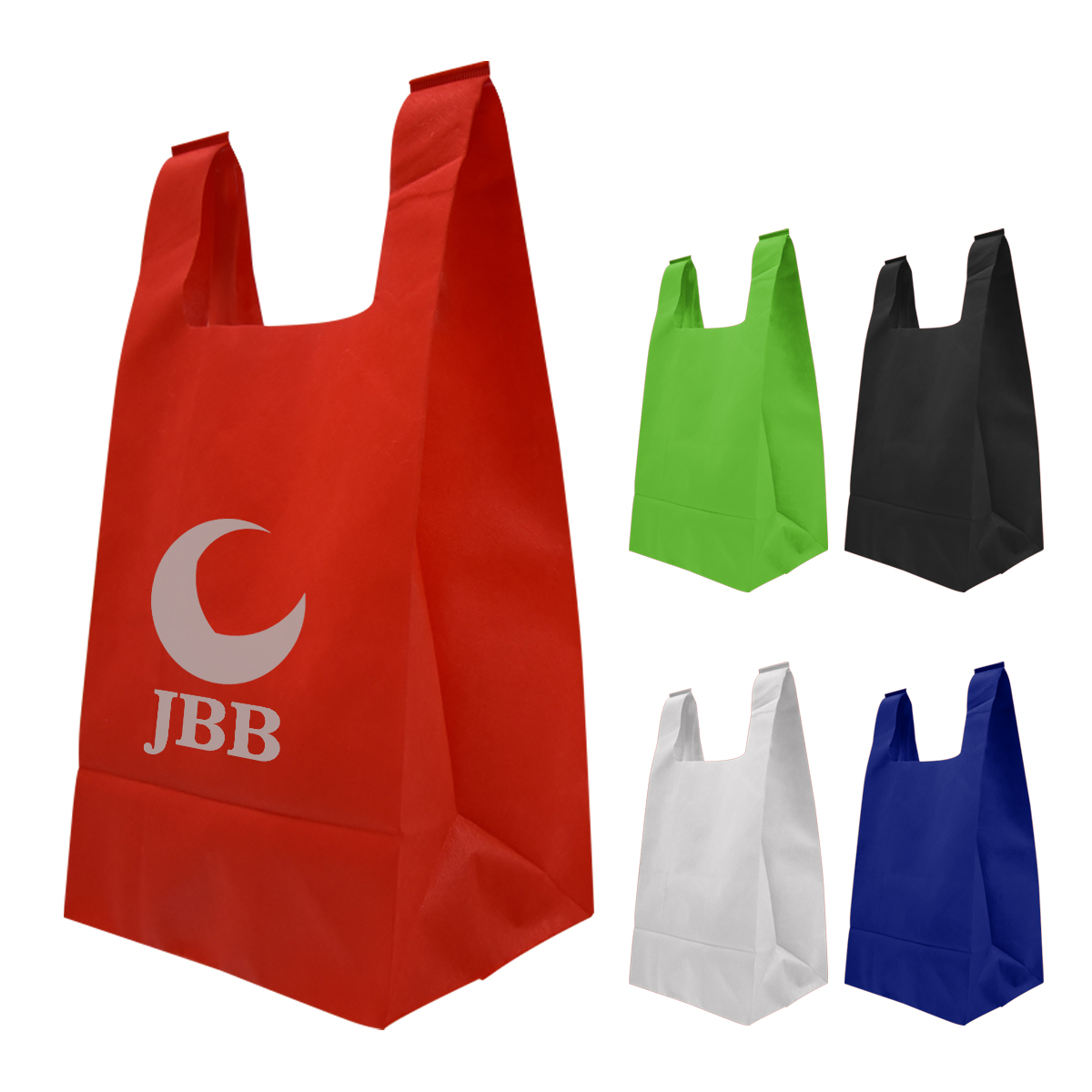 Reusable TShirt Style NonWoven Tote Bag Show Your Logo