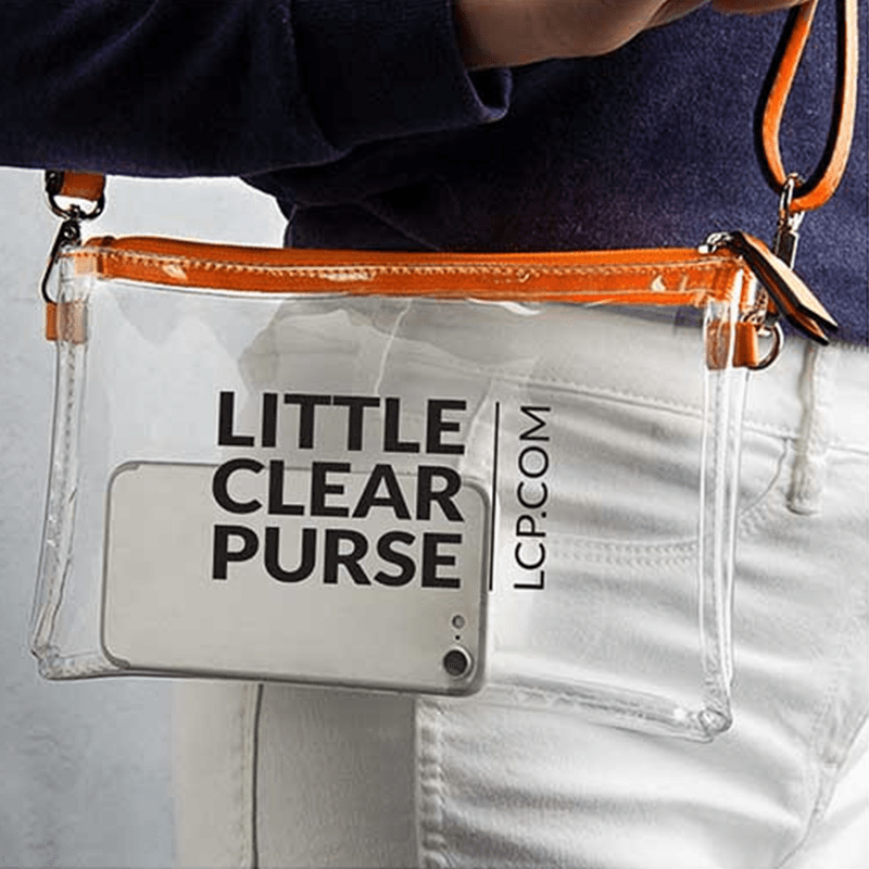 Clear Crossbody Purse Show Your Logo