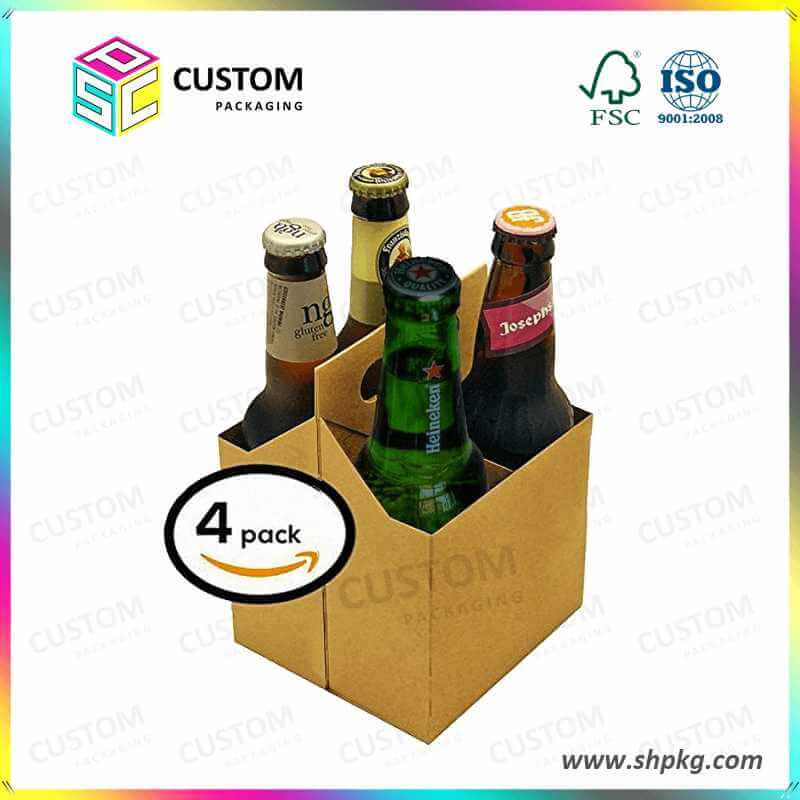 4 pack beer holder, beer box, beer holder, beer carrier, beer carton