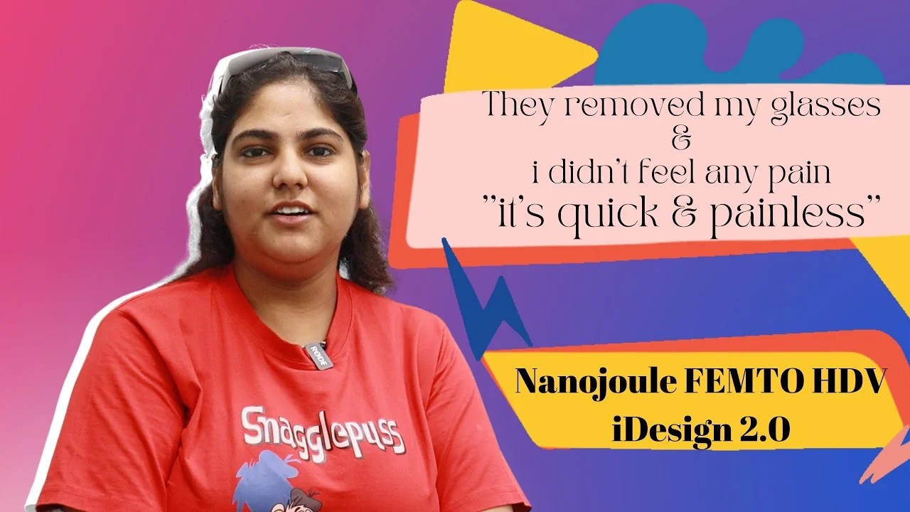 Femto HD Lasik Helps Remove 8 Years Old Glasses Shreya Eye Centre