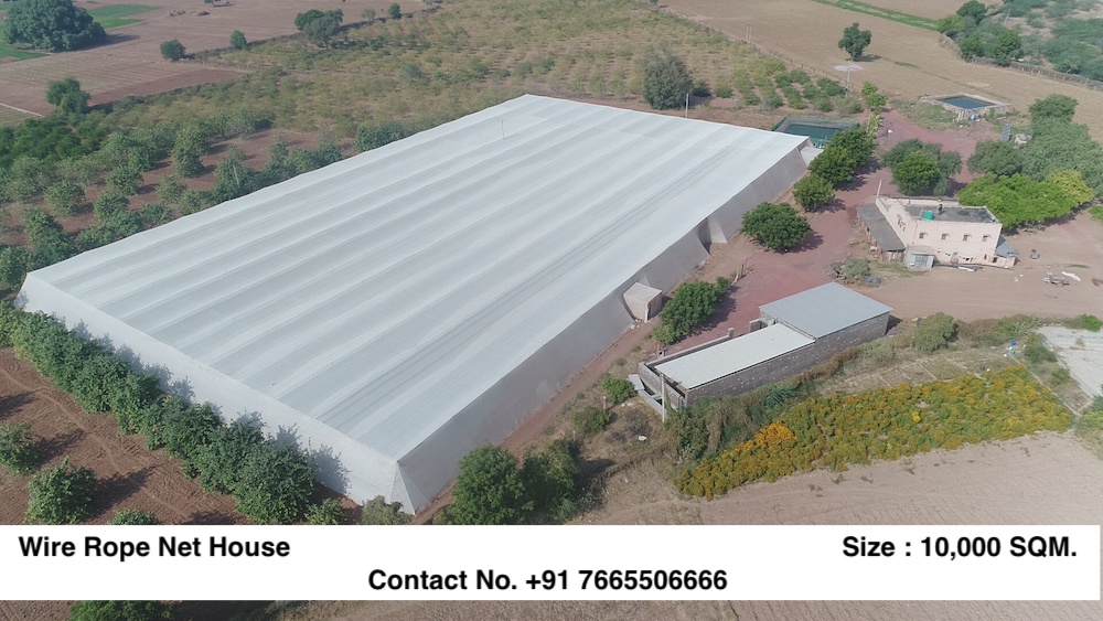 Low Cost Shade Net House Net House Farming Across India
