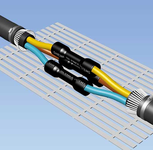 Shrink Polymer Systems for heat shrink cable joints and terminations