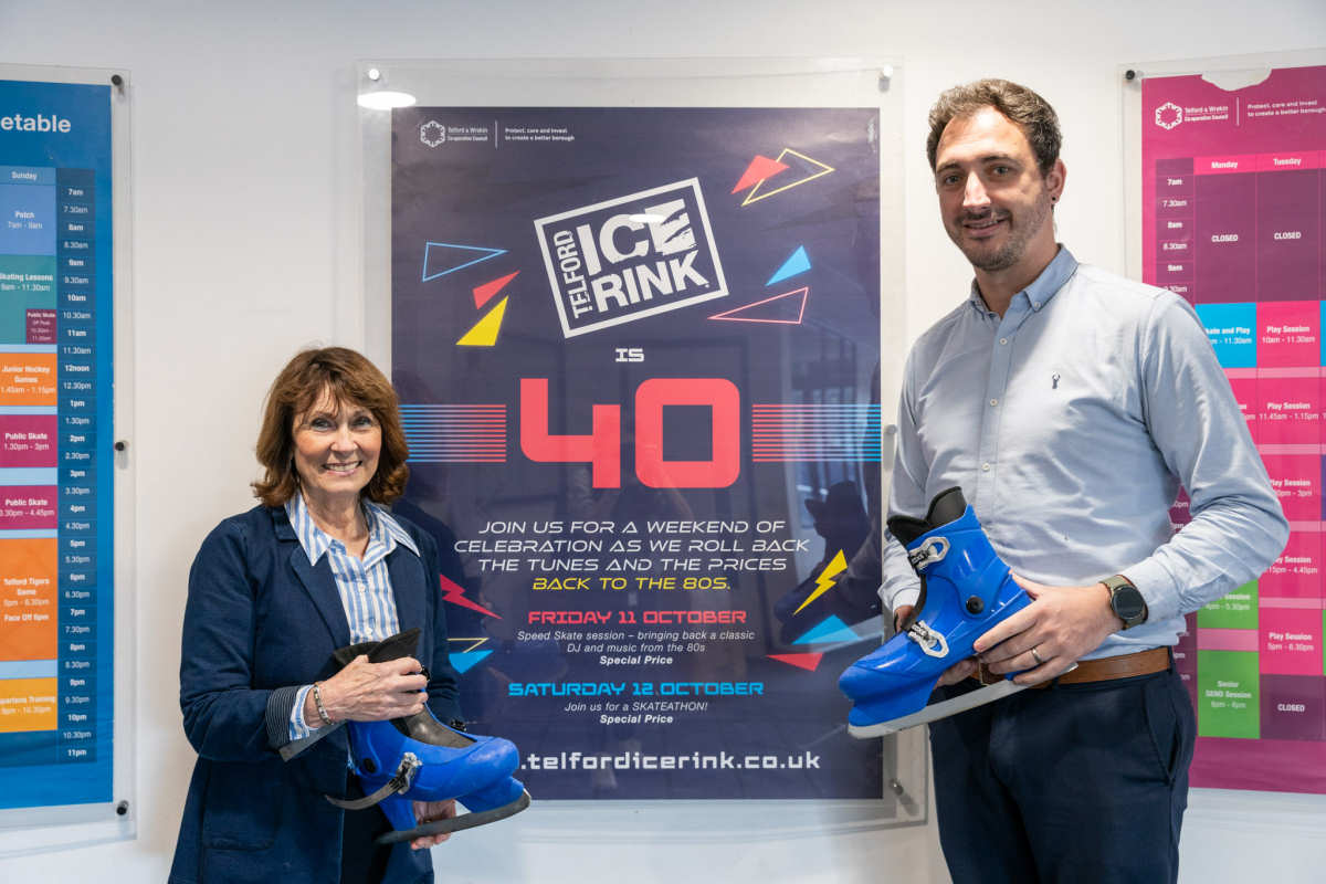 Telford Ice Rink to celebrate 40 year milestone