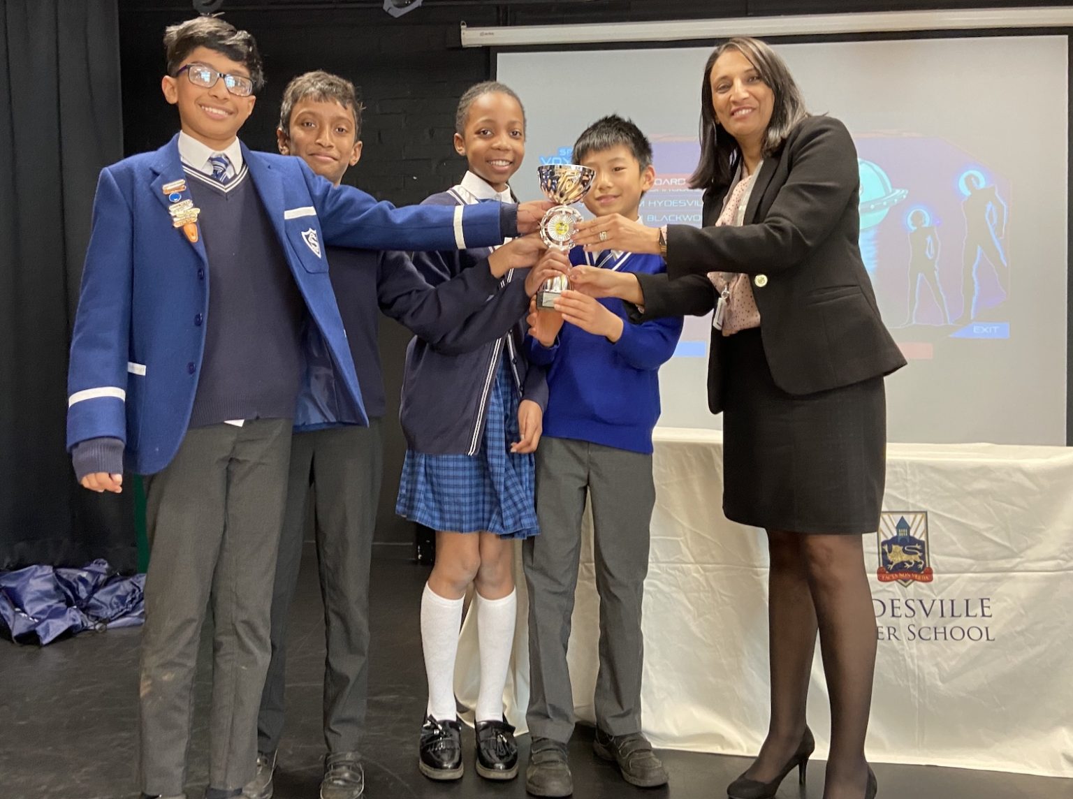 Hydesville Tower Math Challenge 1st and 2nd Place!